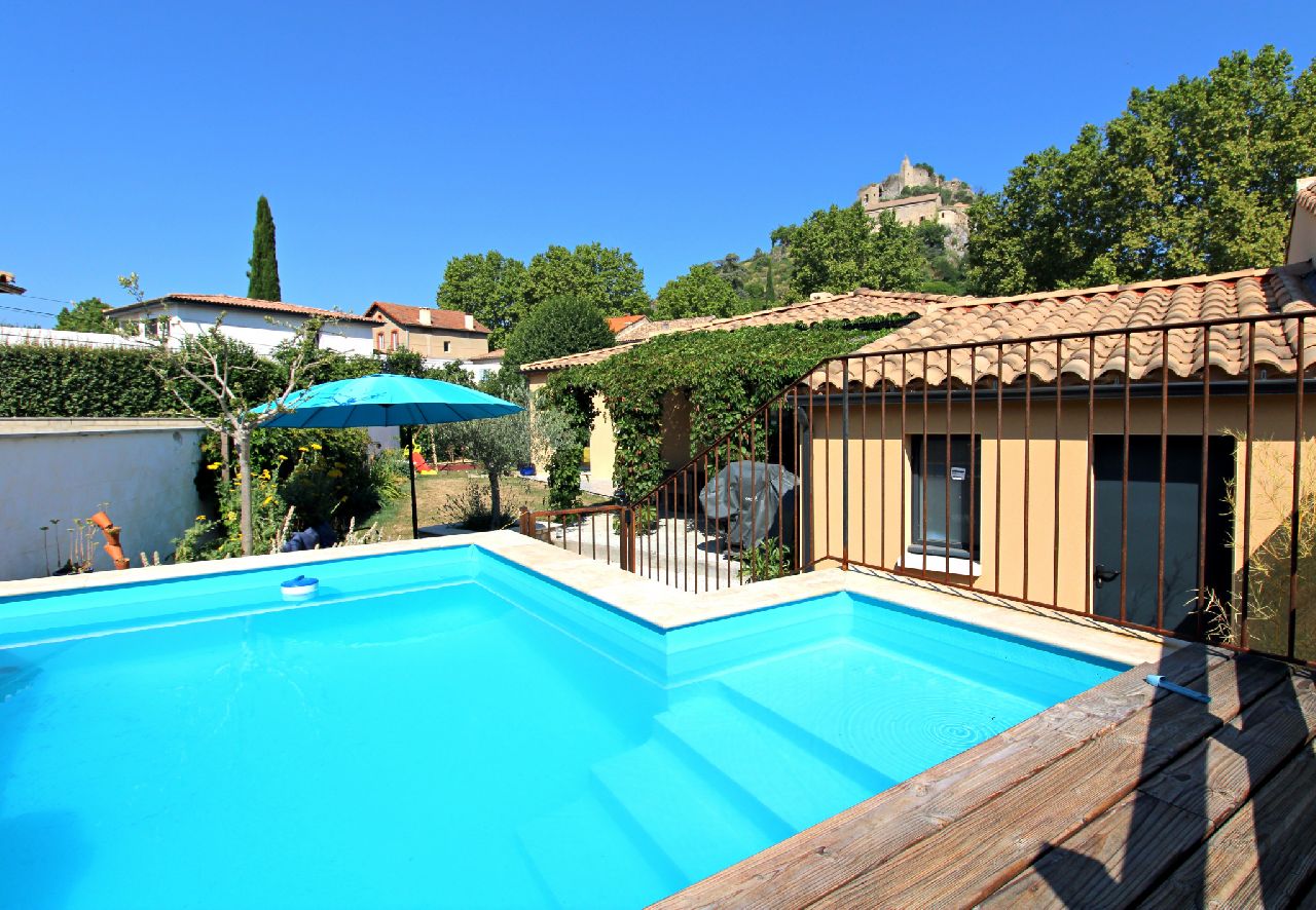 5 MN DE VAISON - VILLA DE PLAIN PIEC AVEC PISCINE VUE VENTOU