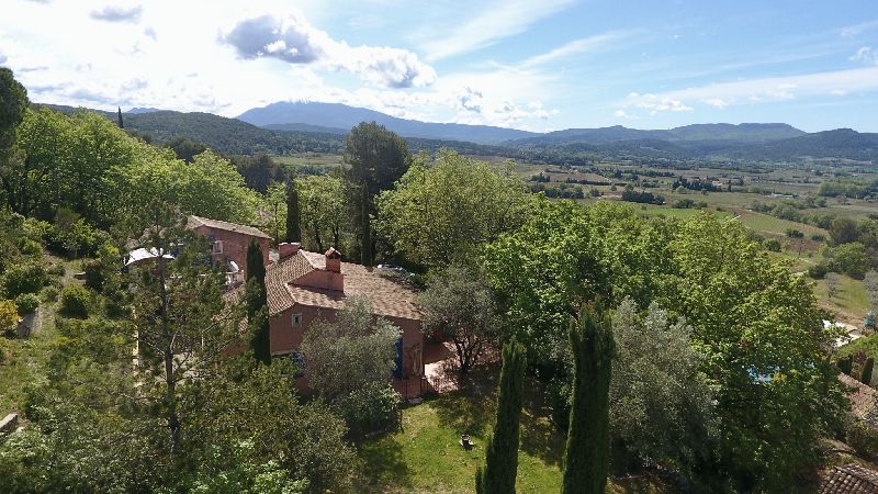 5 MINUTES VAISON - VILLA AVEC GITE, VUE DOMINANTE - image n°1