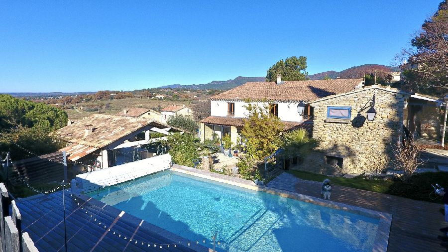 10 MIN DE VAISON - MAISON AVEC GITE ET PISCINE - image n°1