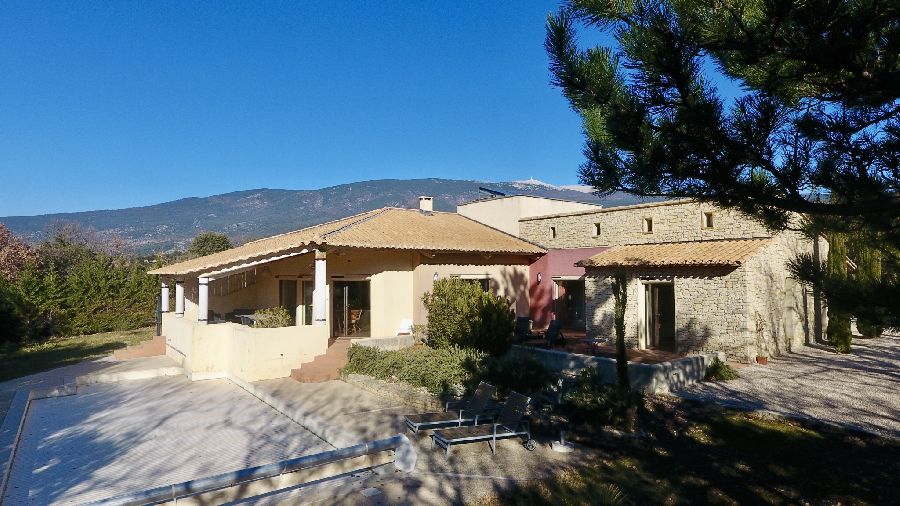SECTEUR VENTOUX - MAISON D'EXCEPTION AVEC PISCINE ET GITE - image n°1