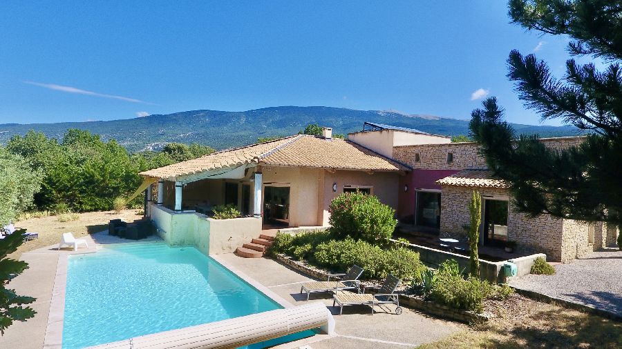SECTEUR BEDOIN VENTOUX - MAISON D'EXCEPTION AVEC PISCINE ET - image n°1