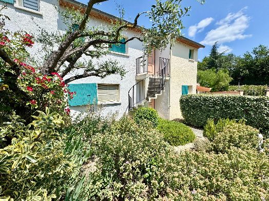 VAISON - APPARTEMENT T3 AVEC TERRASSES, JARDIN, CAVE ET VUE - image n°1