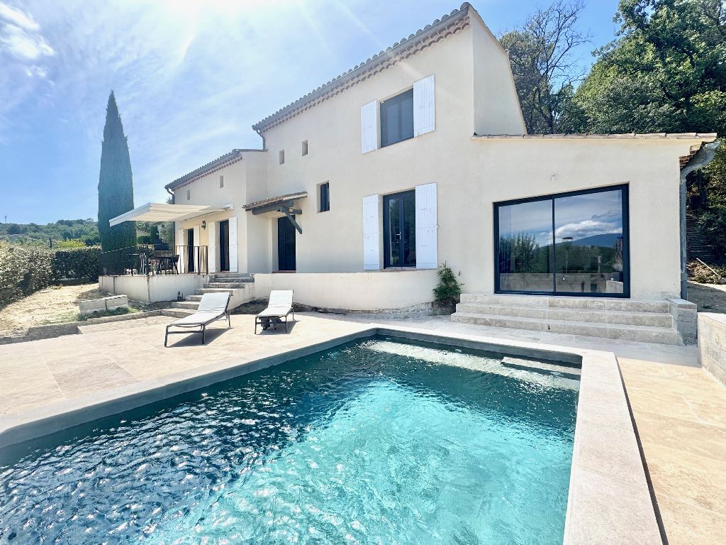 VAISON PROCHE CENTRE - VILLA RENOVEE AVEC VUE AU CALME