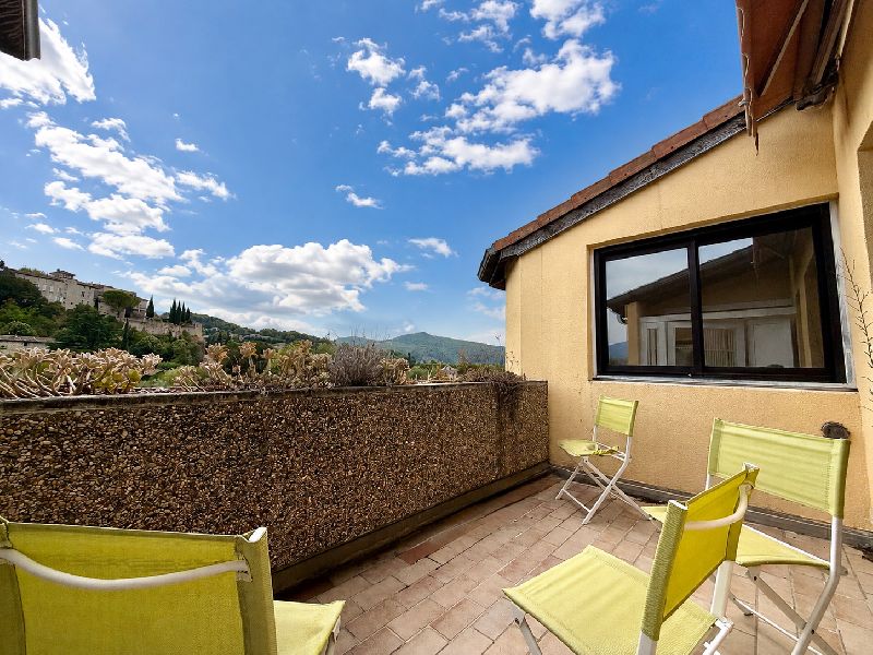 VAISON CENTRE - T3 DERNIER ETAGE ACSENSEUR GARAGE TERRASSE P - image n°1